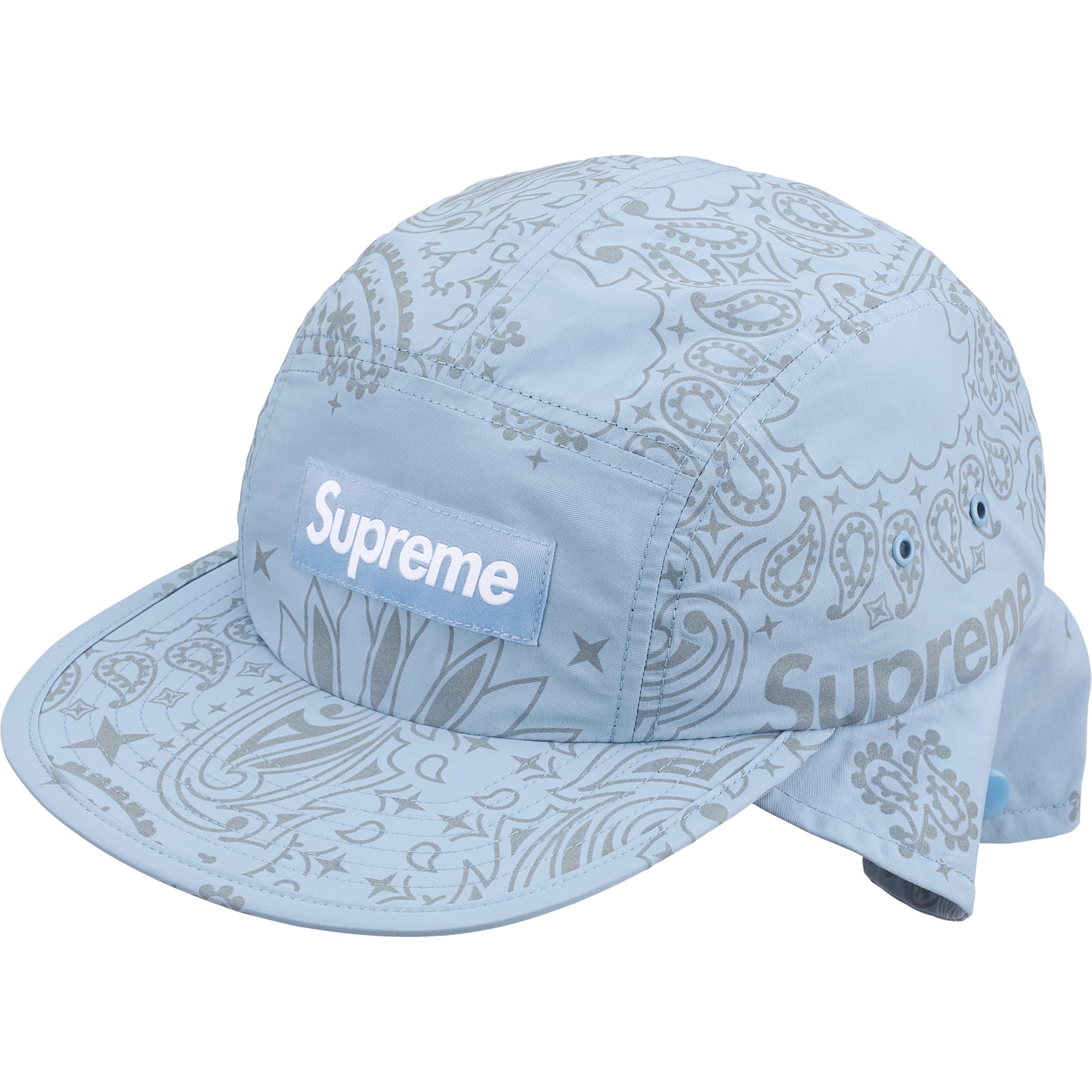 Reflective Bandana Sunshield Camp Cap view 6